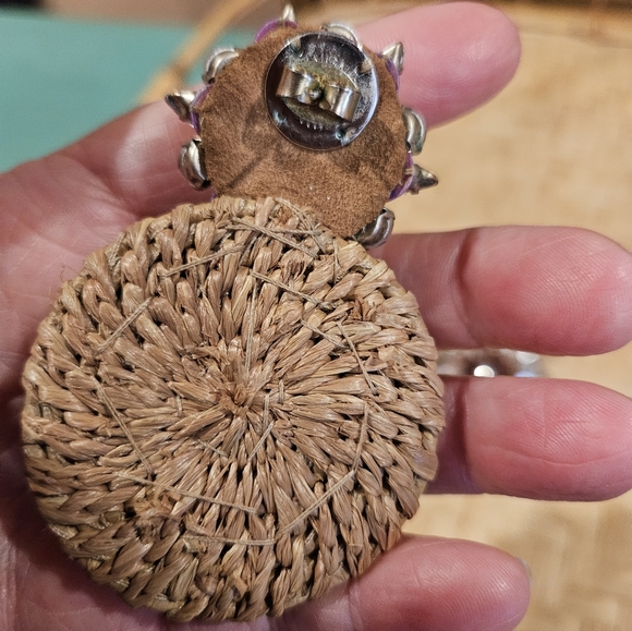 Mignonne Gavigan Cherie Drop Raffia Earrings - Picture 5 of 9